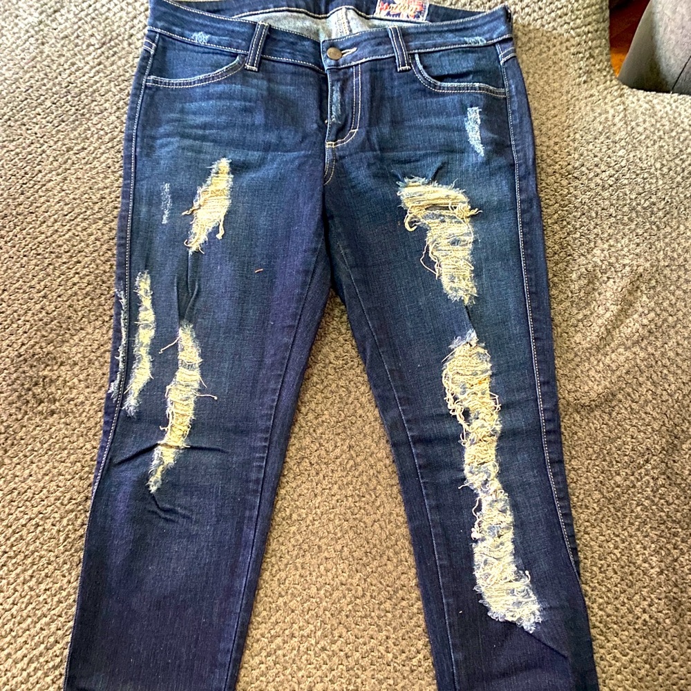 Casual Ripped Jeans